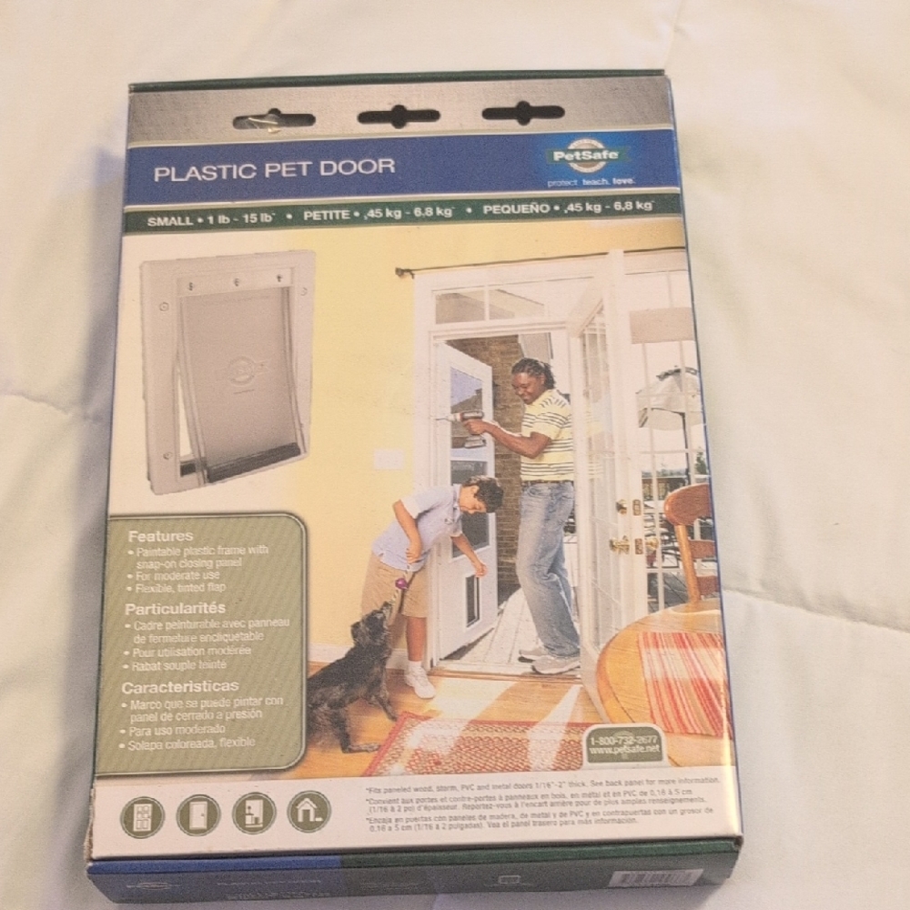 PetSafe Durable White Pet Door